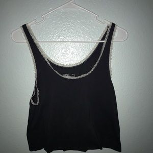 navy blue tank top